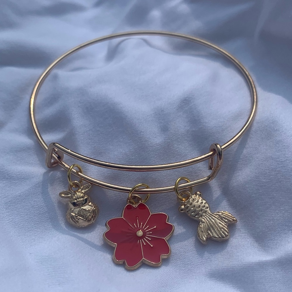 Brand New! Handmade! Adjustable Charm Bracelet - Picture 6 of 9